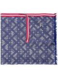 geometric pattern scarf