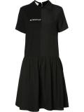 flared jersey dress 
