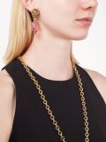 CC logo gripoix clip-on earrings