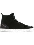 lace-up hi-top sneakers