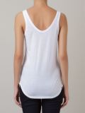 cat embroidered tank top