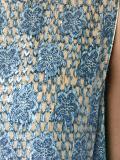 'Emiko' metallic jacquard top
