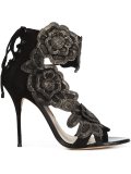 flower detail sandals 