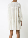 gauze tiered dress