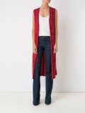 long knit waistcoat