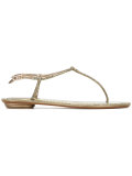 crystal strap sandals