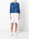 faded effect sweatshirt 