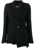 half thrown tailored jacket
