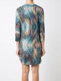 v neck printed tunic