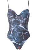 twist detail swimsuit