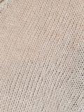 V-neck knitted blouse