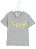 happy! print T-shirt