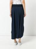 long high-waisted skirt