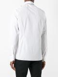 piped collar shirt