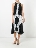 lace trim dress