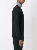 contrast shoulder pullover