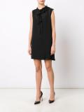 ruffled collar dress