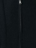 zipped cardigan