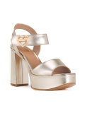 chunky heel sandals