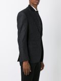 quilted inset blazer