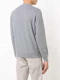 ribbed trim sweatshirt 
