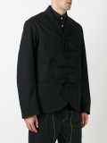 multi-strap blazer