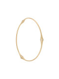 'Trine' diamond bangle 