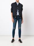 distressed skinny jeans