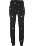 eyes embroidery sweatpants