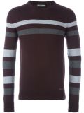 contrast stripe jumper 
