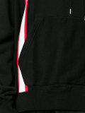 striped long sleeve hoodie