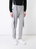 side detail tapered trousers