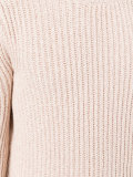 ribbed detail jumper 