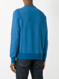ribbed trim sweatshirt 