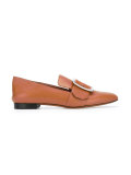 buckled loafers