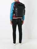 lace-up detailing backpack