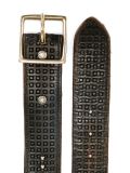 embossed studded belt