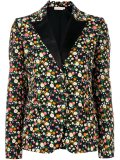 floral print blazer