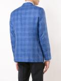 classic checked blazer