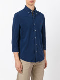 embroidered logo shirt 