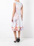 printed sleeveless dress
