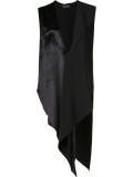 panelled asymmetric top