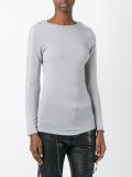 buttoned sleeve jumper