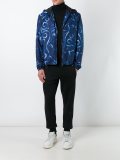 baroque hooded jacket
