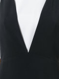 bicolour layered dress