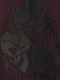 flaming skull T-shirt