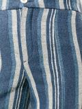 striped canvas trousers