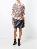 diagonal stripe jumper