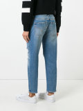 distressed jeans
