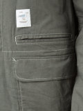 contrasting stitch jacket